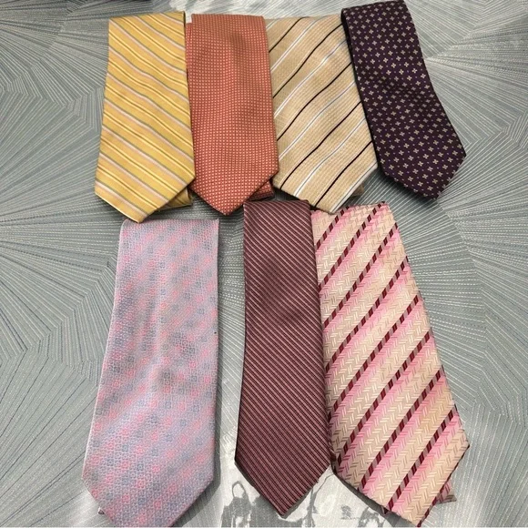 BUNDEL OF 7 MENS TIES - Picture 1 of 9